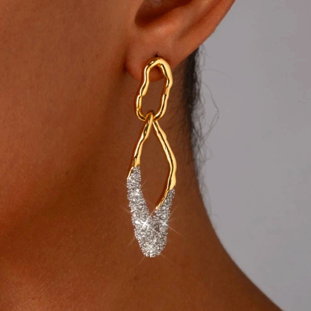 ALEXIS BITTAR - Solanales Double Link Post Earring